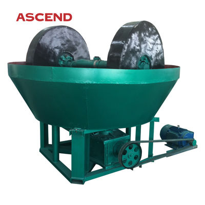 Mining Equipment Wet Grinding Pan Mill Mining Equipment Small Scale Rock 1200