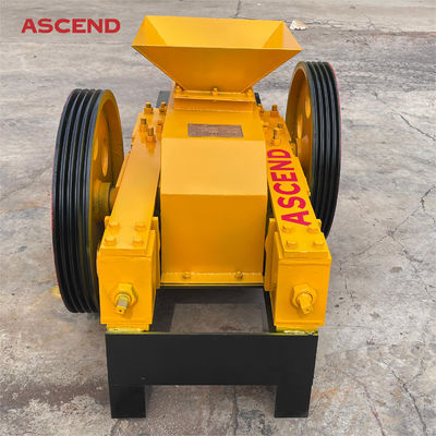 Two roller crusher for sand making road building gold mining materials crushing