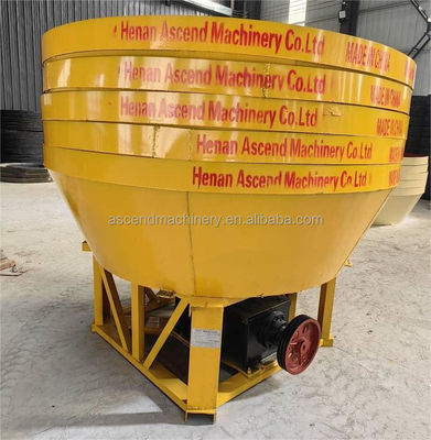 1600 1500 1400 model wet pan mill for gold ore equiped with grinding roller grinding base and gear