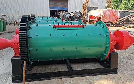 Low Consumption Mining Powder Grinding Machine Dry / Wet Type Limestone Gold Ore Ball Mill