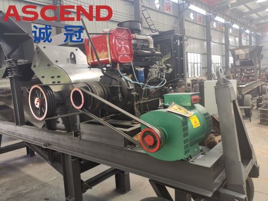 Big Capacity 80 90 100tph PC1000x1000 PC1300x1200 Models Gypsum Rock Coke Mobile Hammer Crusher Mill By Diesel Driven