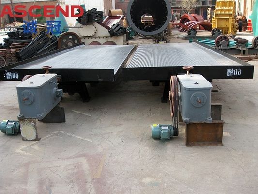 6S Gold Shaking Table Gravity Separator Gold With High Efficiency 1-1.5 Tph Recovery Gold