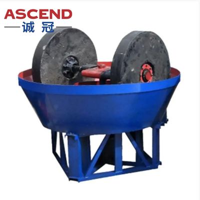 Small Capacity Water Wet Pan Mills 1100 Model Powder Mesh 80-150 For Gold Powder Making With 200 Kg Per Hour In Sudan