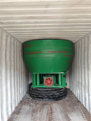 China Ascend 10 Bags Per Hour Three Rollers Water Wet Pan Mill For Gold Silver Ore Stone Grinding Output Size 200 Meshes