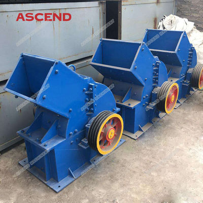 Iron Copper Ore Limestone Breaking Machine Diesel Engine Portable Hammer Crusher On Sale