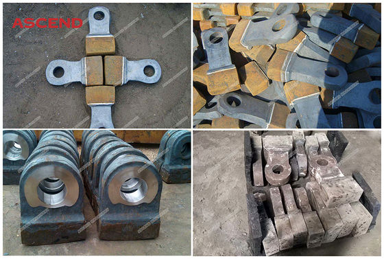OEM Casting Cr26NiMo Alloy Hammer Crusher Parts