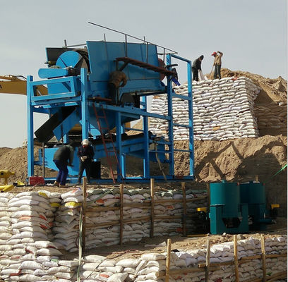50-100 Ton Per Hour Gold Shaking Table For Alluvial Gold Washing Plant