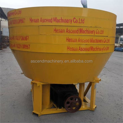 1600 1500 1400 model wet pan mill for gold ore equiped with grinding roller grinding base and gear