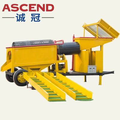China Ascend Gold Washing Plant Alluvial Placer Ore Dressing Equipment To African Countries