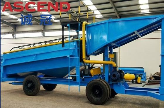 Alluvial Placer Sand Gold Washing Plant Machine GTS20 GTS50 In Africa