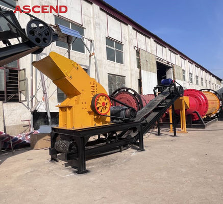 PC400x300 Small Capacity 3-8tph Output Size 0-1mm Gravel Limestone Coal Hammer Crusher For Kenya Zimbabwe Dr Cango Marke