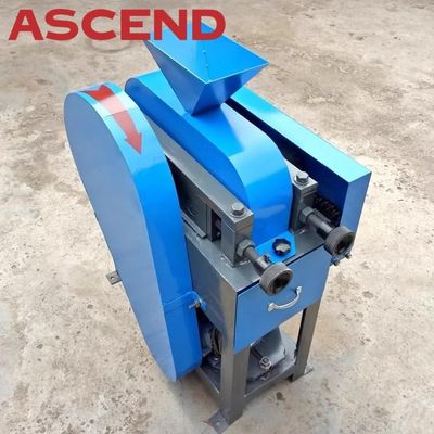 Small Lab Double Roller Crusher Machine To Crush Iron Gold Copper Ore Stone For Laboratory Testing