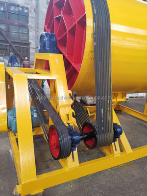 TCQ2100X2100 Clay Charcoal Ceramic Ball Grinding Mill Mining Equipment With 6 7 8 Cubic Meter Effective Volume