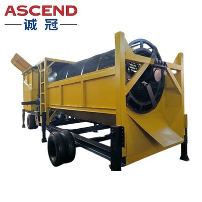 50tph 100tph 200tph Gold Washing Plant Alluvial Placer Ore Dressing Equipment