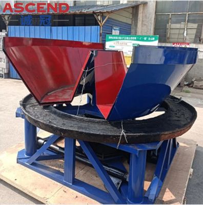 China Gold Grinding Mill Wet Pan Mills 1200 Models Final Product Size 0.1-0.178mm With 400 500 Kgs Per Hour Capacity