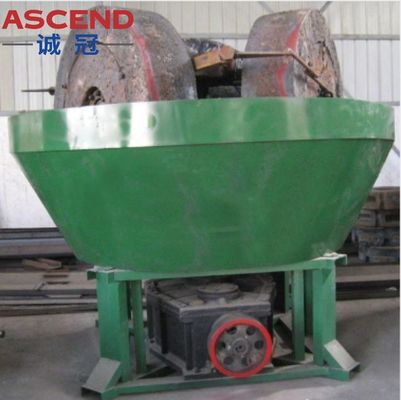 1200 1100 Models 200 300kg Per Hour Water Wet Pan Mills With Gearbox Spare Parts For Gold Selecting In Ghana Sudan Kenya