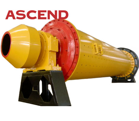 China Ascend Wet Grinding Ball Mill 1200x2400 1200x4500 With 5 Tons Per Hour Capacity For Gold Silver Iron Ore Grinding