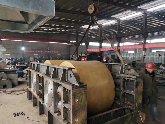 High Pressure Double Smooth Roller Crusher Hydraulic Coal Coke Fine Sand Machine