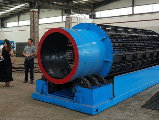 River Placer Alluvial Gold Ore Trommel Screen Washing Plant